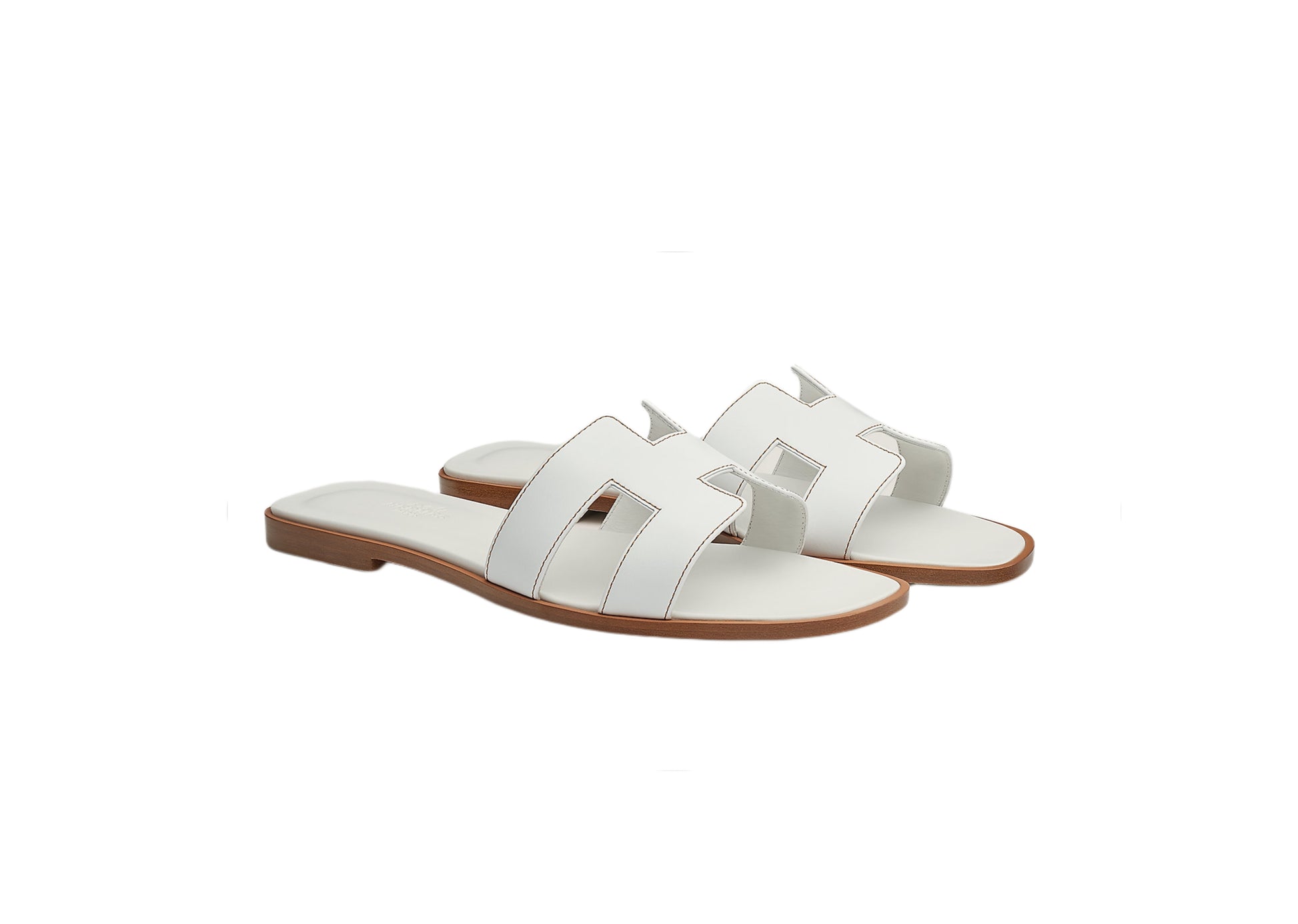 Hermes Oran Sandal &lsquo;White&rsquo; denemezapt.myshopify.com Zaptila