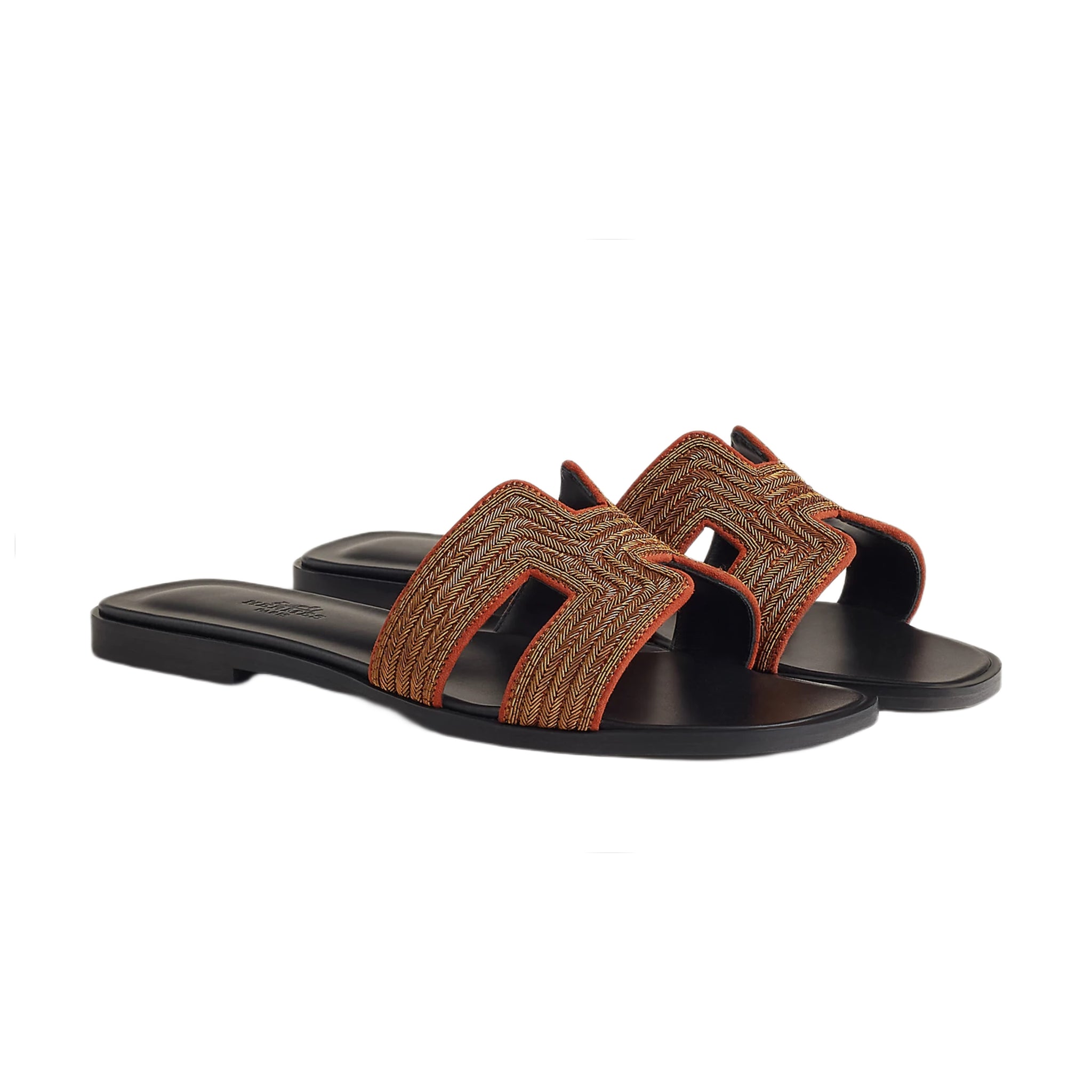 Hermes Oran Sandal &lsquo;Black Coffe&rsquo; denemezapt.myshopify.com Zaptila