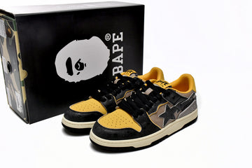 Bape SK8 Sta Low Make 'Black and Yellow'