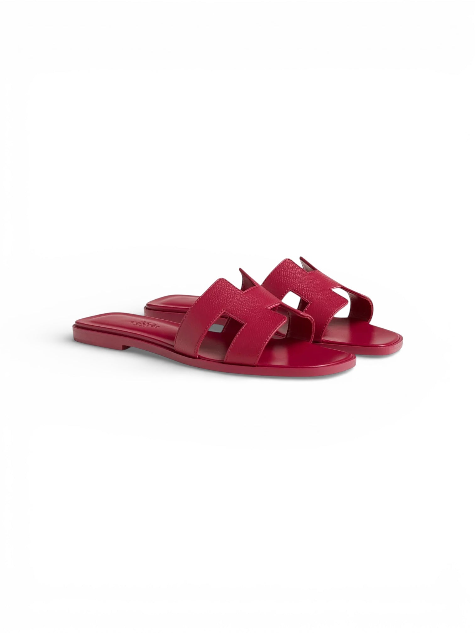Sandalia Hermès Oran Rosa Magenta