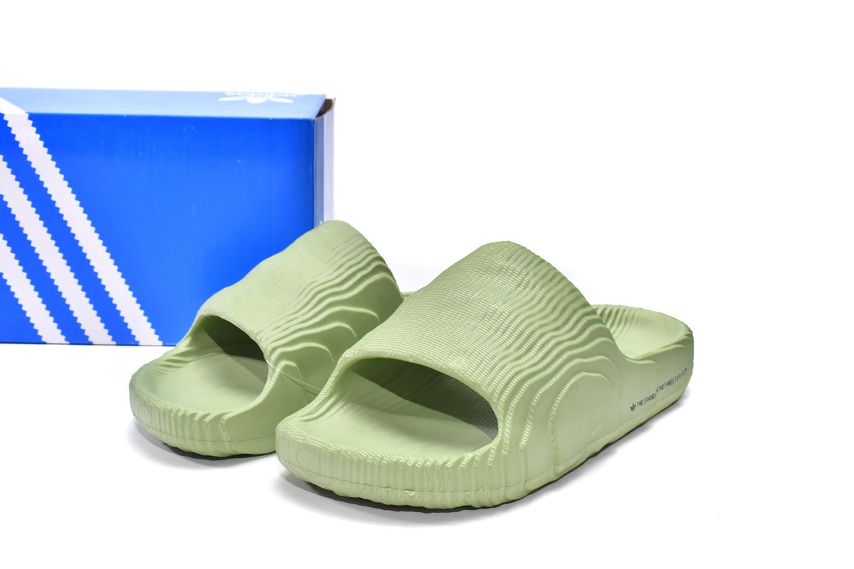 Adidas Originals Adilette 22 Slides 'Magic Lime' denemezapt.myshopify.com Zaptila