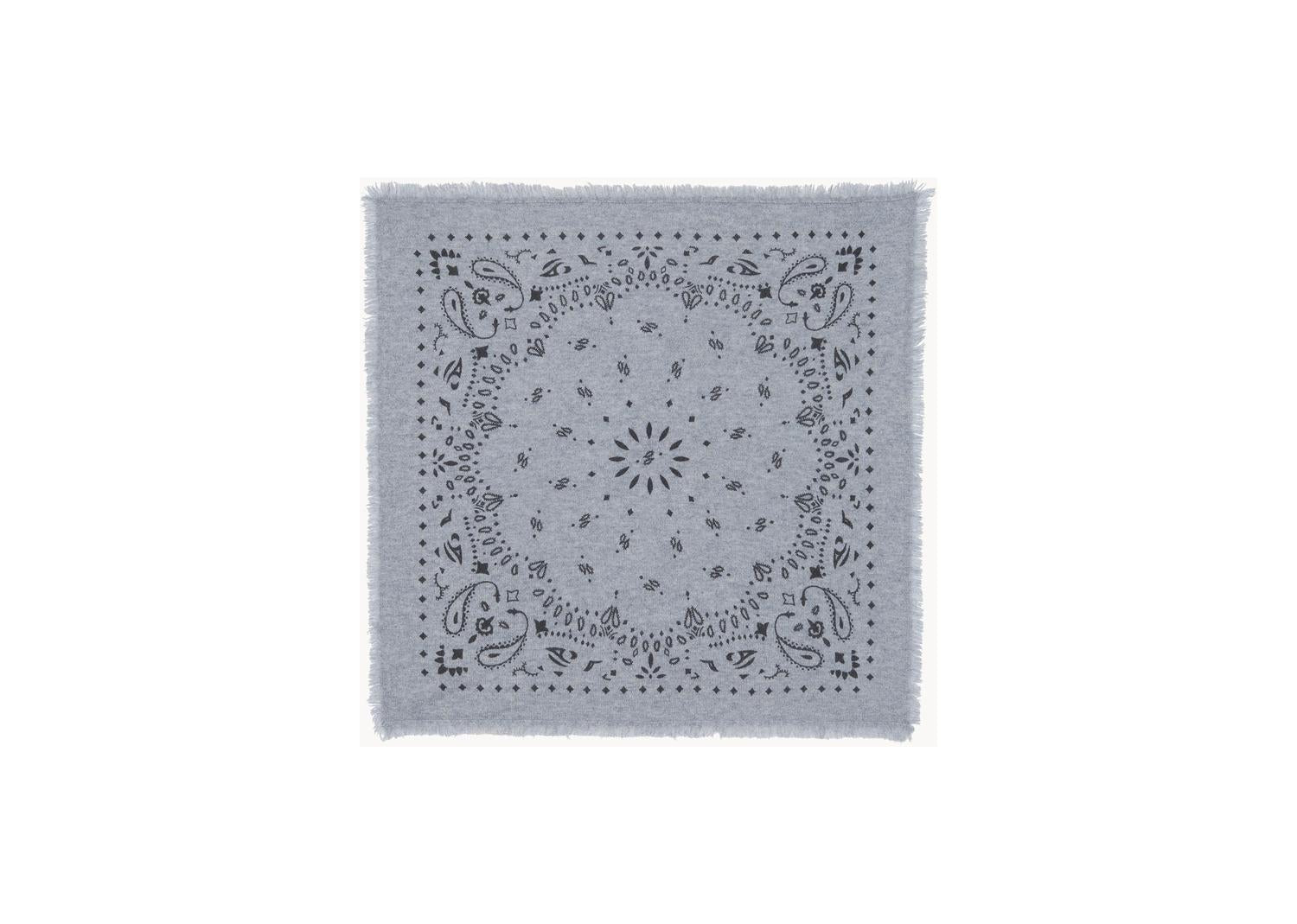KUJTEN Large Bandana Hachiko Marl Grey
