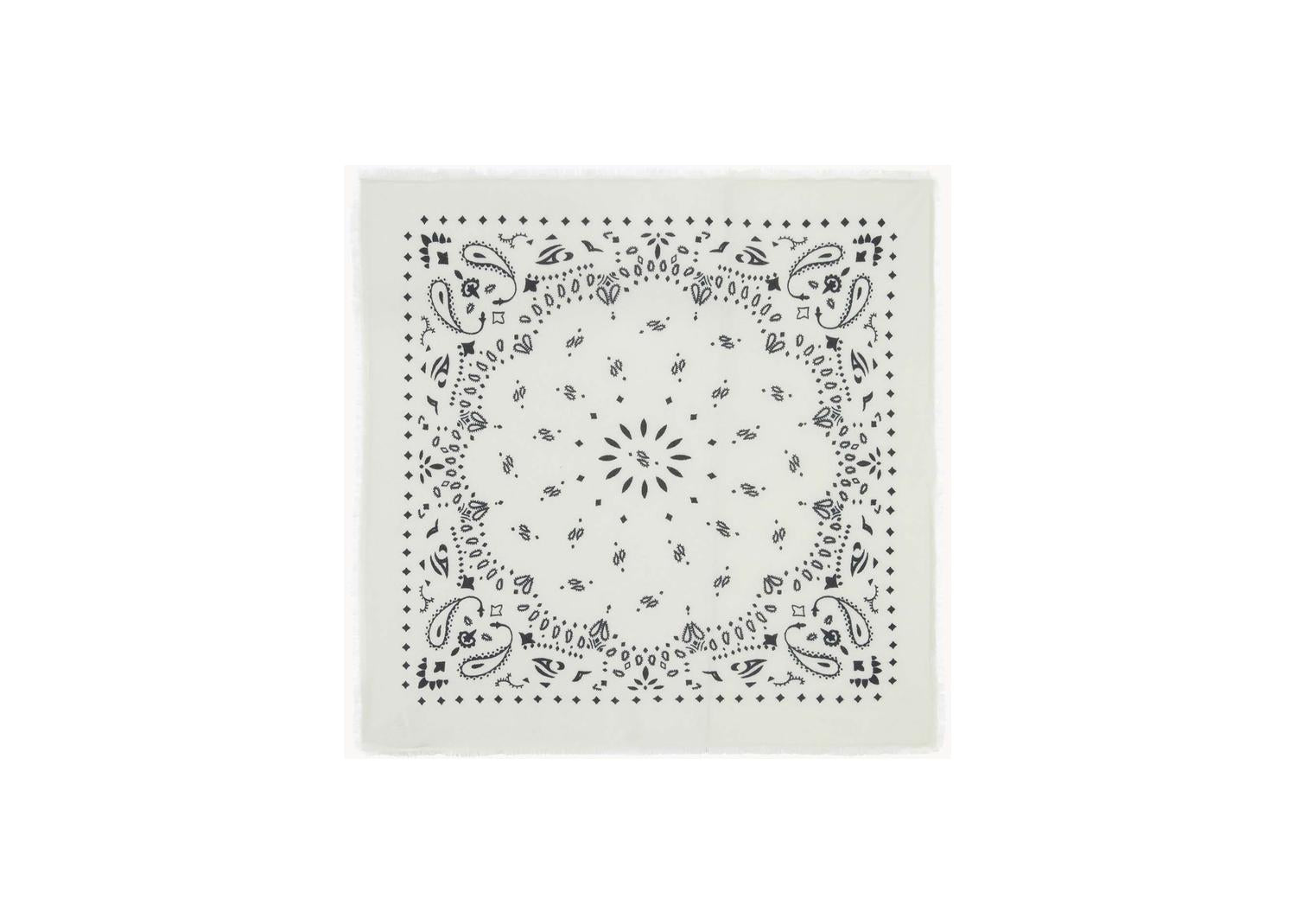 KUJTEN Large Bandana Hachiko White