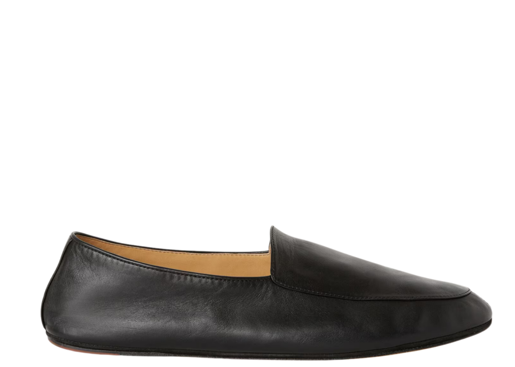 Loro Piana Anton Walk Loafer Lambskin Black 4