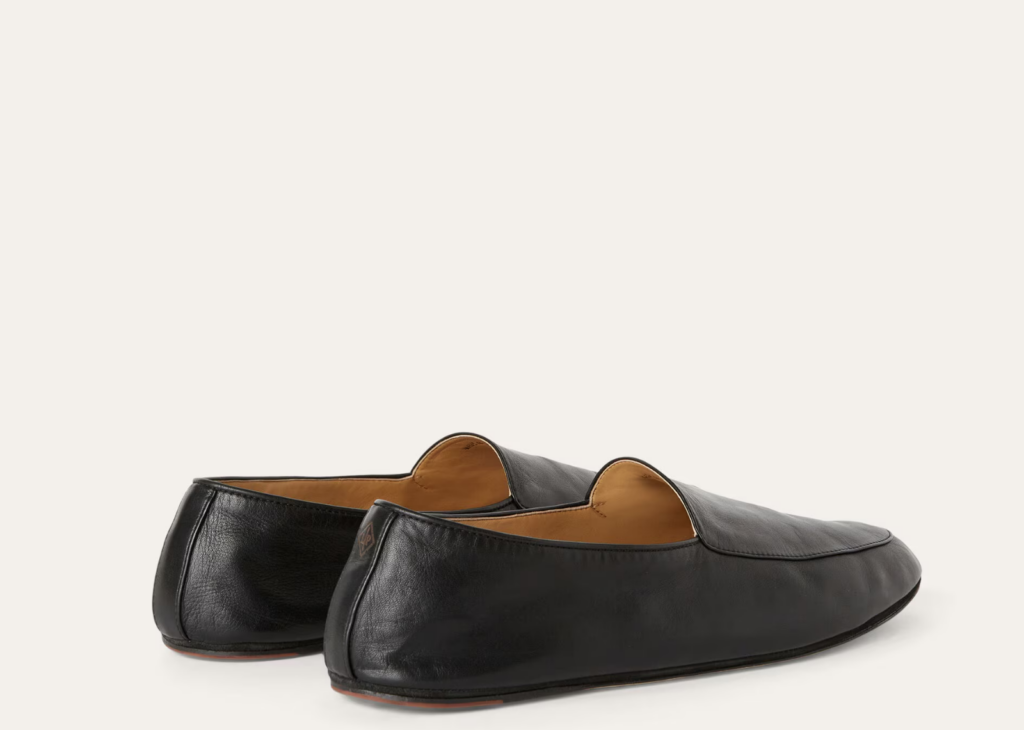Loro Piana Anton Walk Loafer Lambskin Black 6