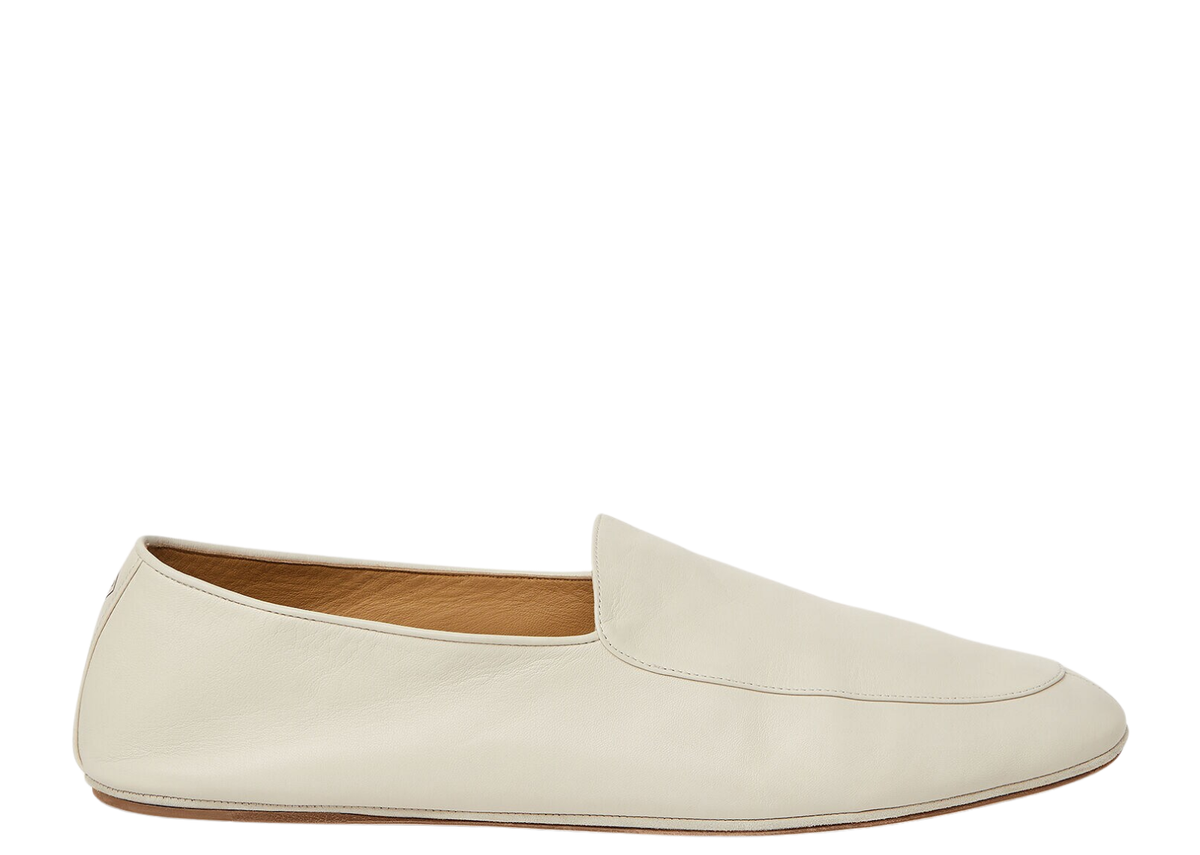 Loro Piana Anton Walk Loafer Lambskin Light Ivory