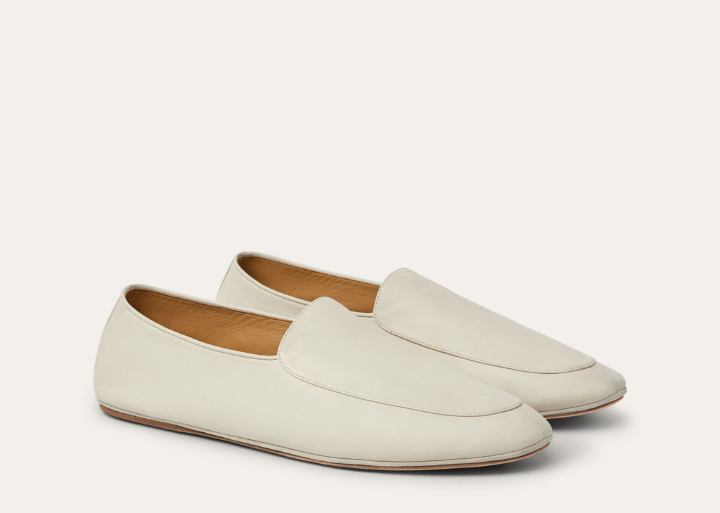 Loro Piana Anton Walk Loafer Lambskin Light Ivory 5