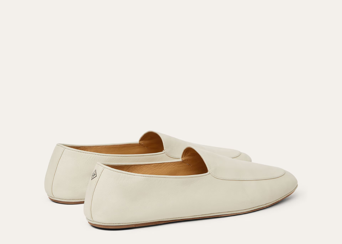 Loro Piana Anton Walk Loafer Lambskin Light Ivory 3