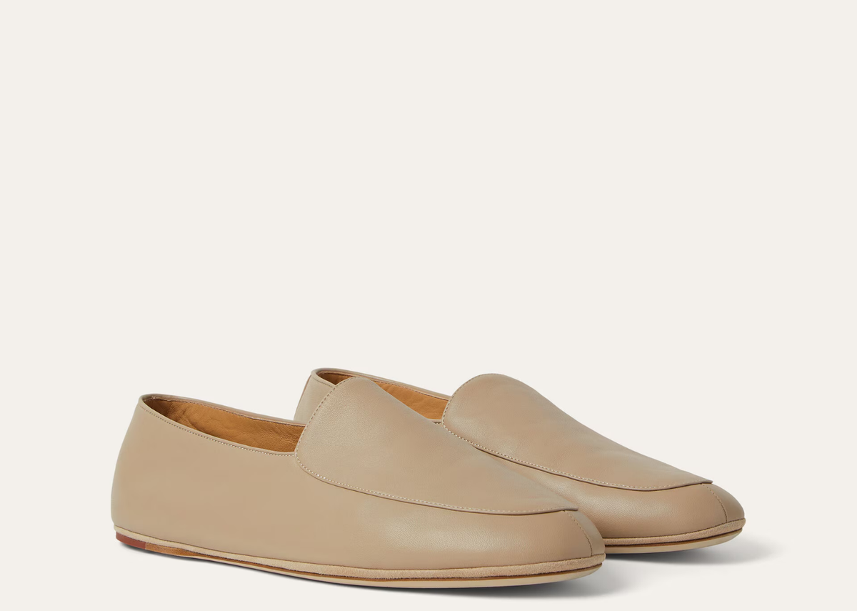 Loro Piana Anton Walk Loafer Lambskin Sandstone 2