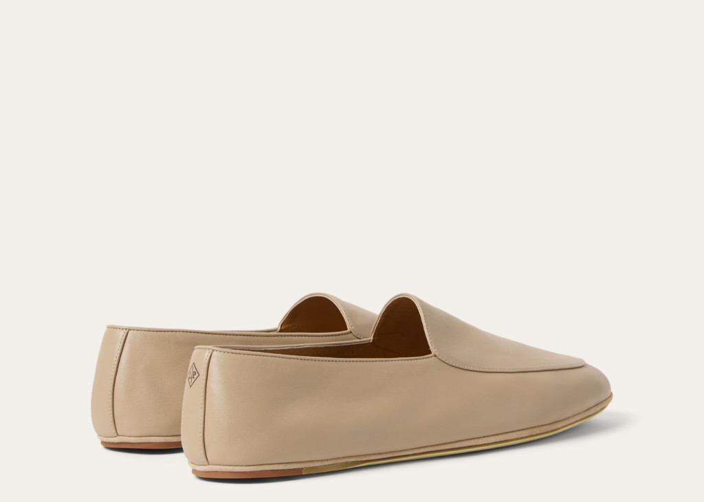 Loro Piana Anton Walk Loafer Lambskin Sandstone 6