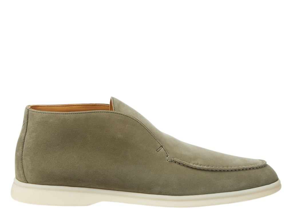 Loro Piana Open Walk Ankle Boot Suede Cucunci 4