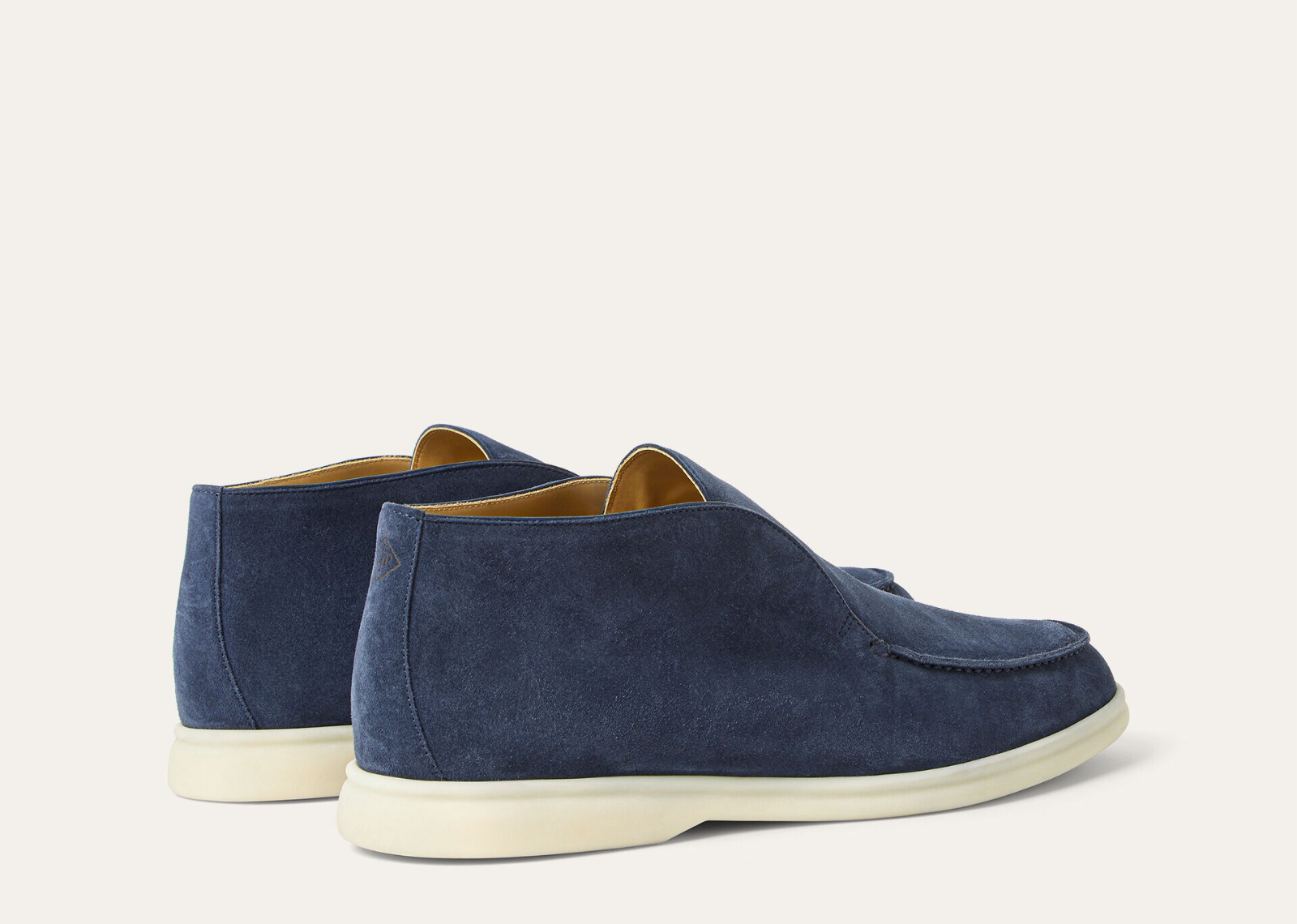 Loro Piana Open Walk Ankle Boot Suede Dark Deep Sea 3