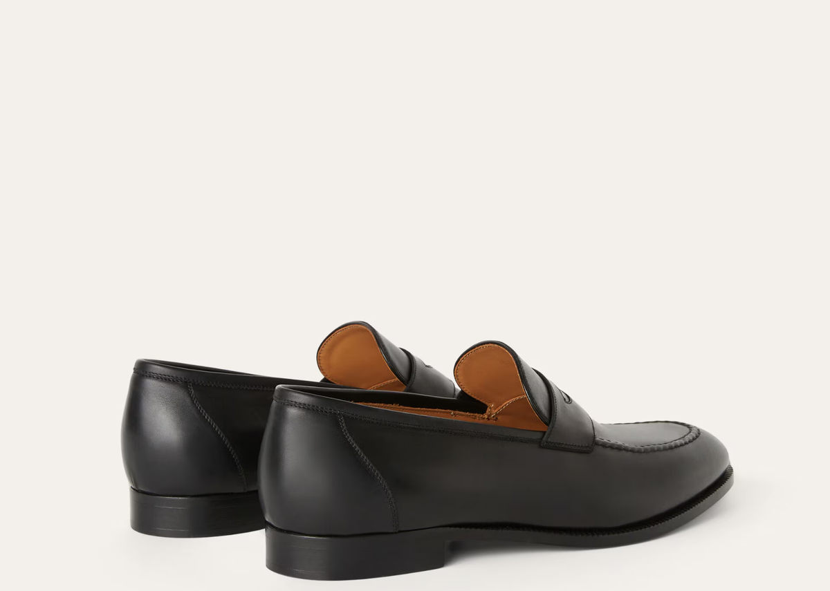 Loro Piana Sergio Loafer Calfskin Black 3