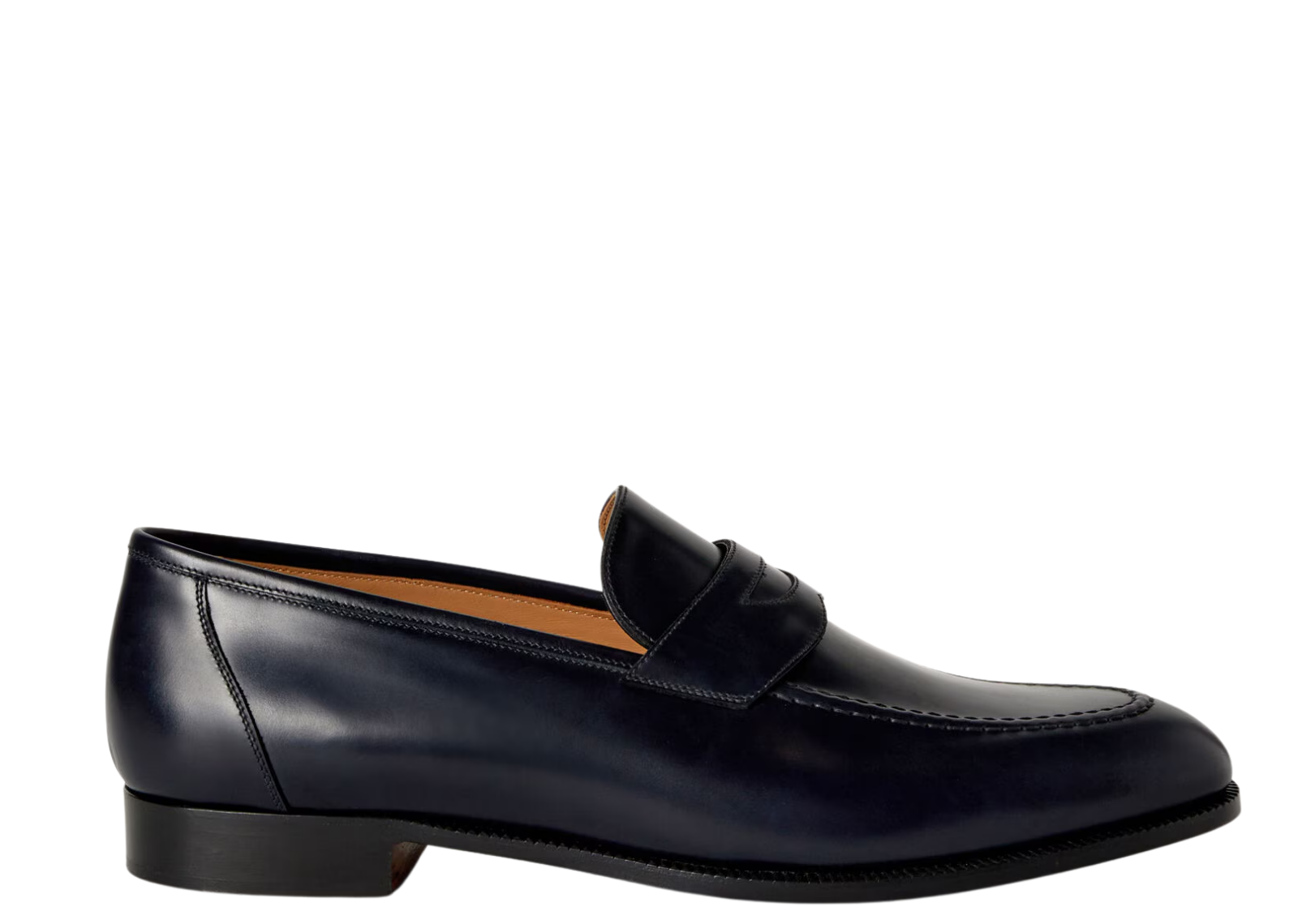 Loro Piana Sergio Loafer Calfskin Blue Navy