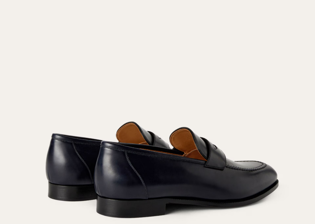 Loro Piana Sergio Loafer Calfskin Blue Navy 6