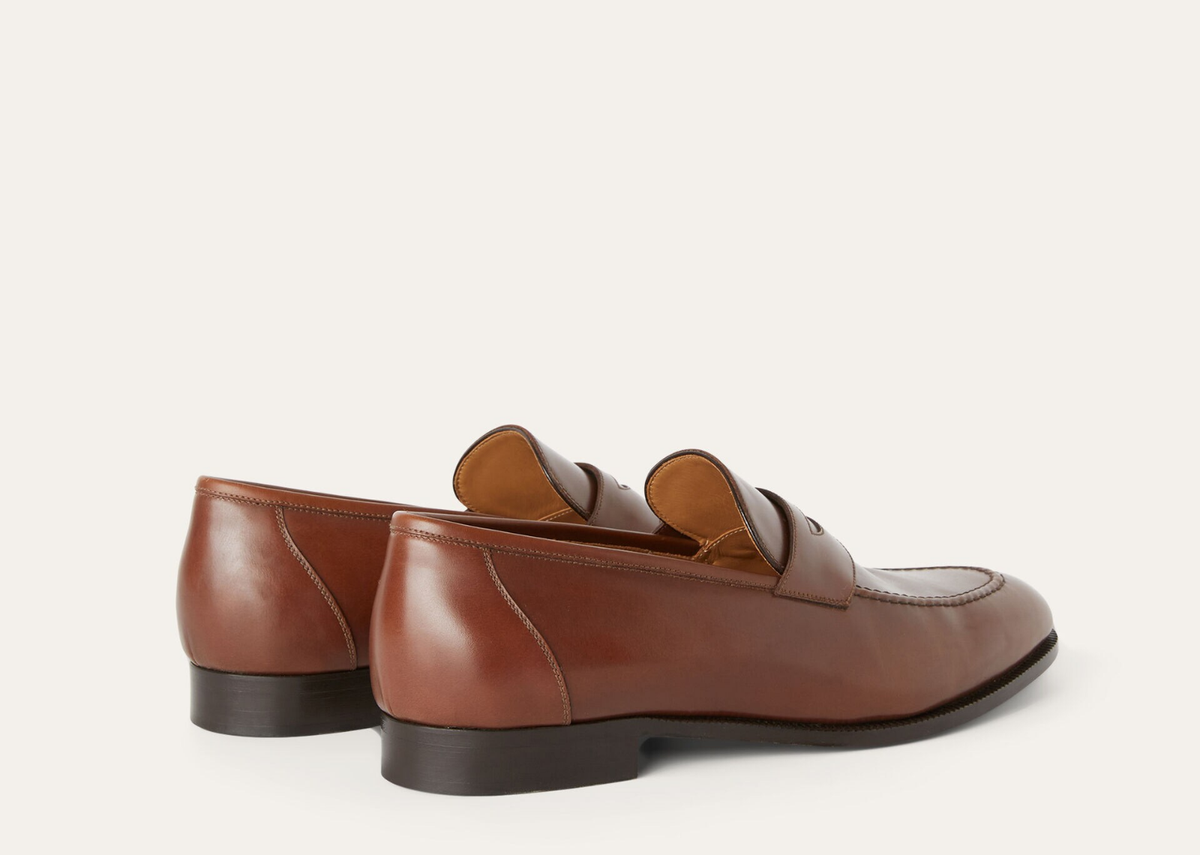 Loro Piana Sergio Loafer Calfskin Cuoio Inglese 3