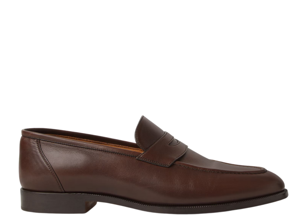 Loro Piana Sergio Loafer Calfskin French Coffee 4