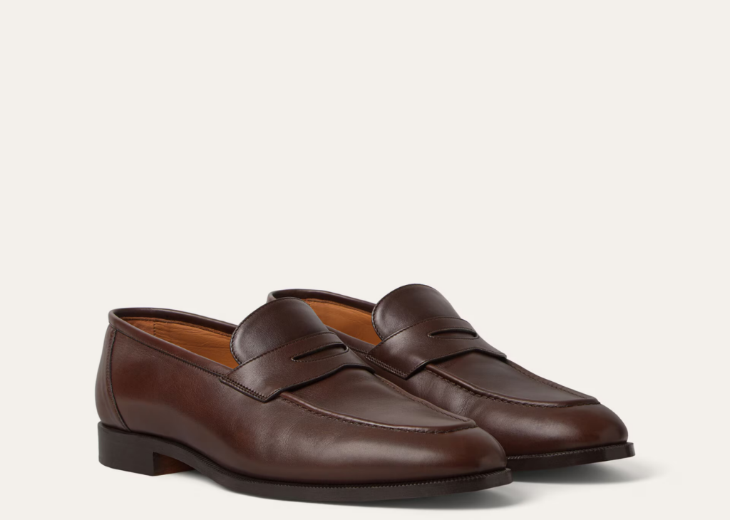 Loro Piana Sergio Loafer Calfskin French Coffee 5