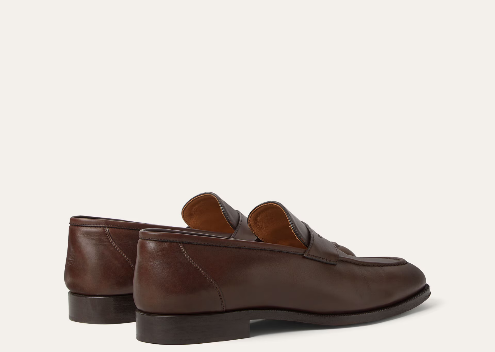 Loro Piana Sergio Loafer Calfskin French Coffee 3