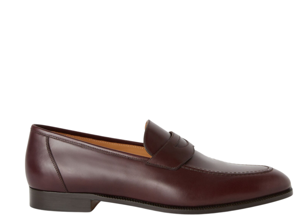 Loro Piana Sergio Loafer Calfskin Night Burgundy 4