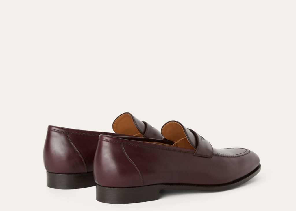 Loro Piana Sergio Loafer Calfskin Night Burgundy 6