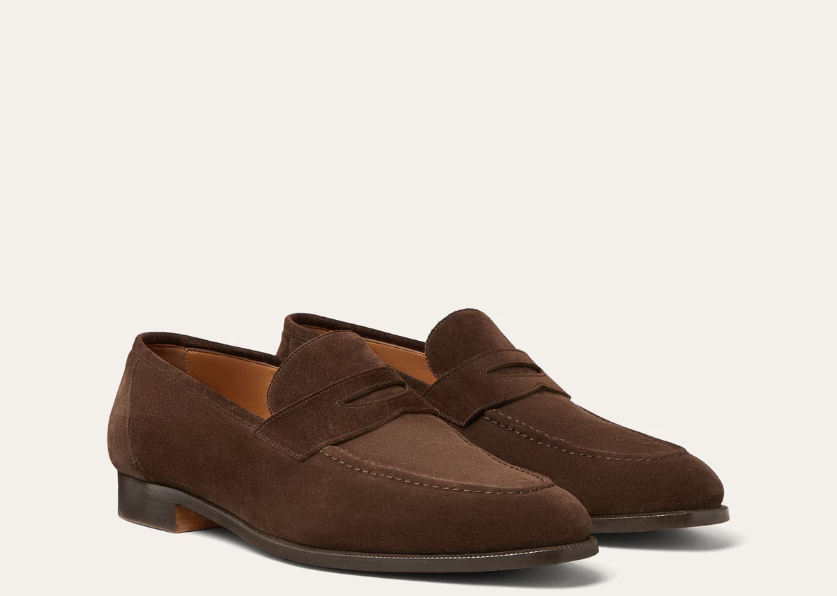 Loro Piana Sergio Loafer Ox Leather Chocolate 2