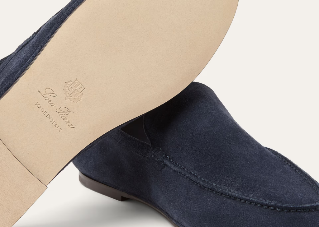 Loro Piana Summer Anton Walk Loafer Suede Dark Blue Abyss 9