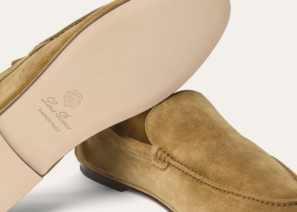 Loro Piana Summer Anton Walk Loafer Suede Savana Bark 9