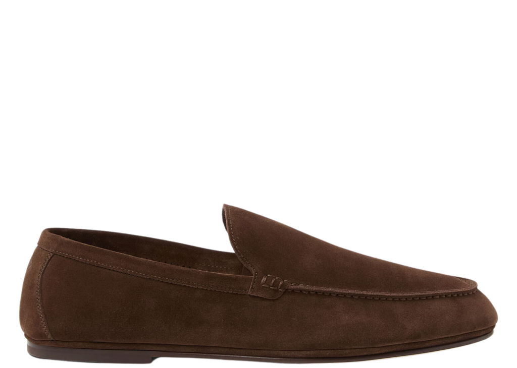 Loro Piana Summer Anton Walk Loafer Suede Terra 6