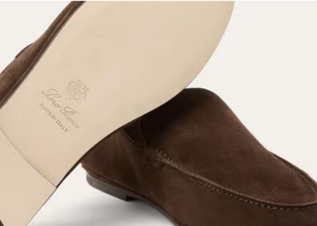 Loro Piana Summer Anton Walk Loafer Suede Terra 9