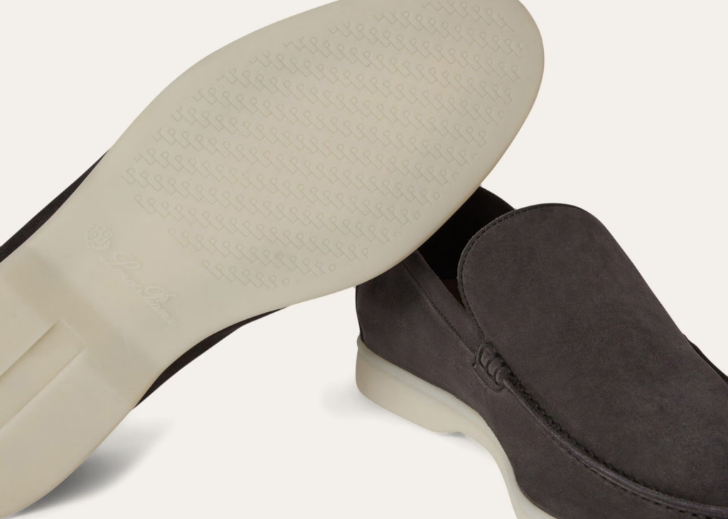 Loro Piana Summer Walk Loafer Suede Caviar 9