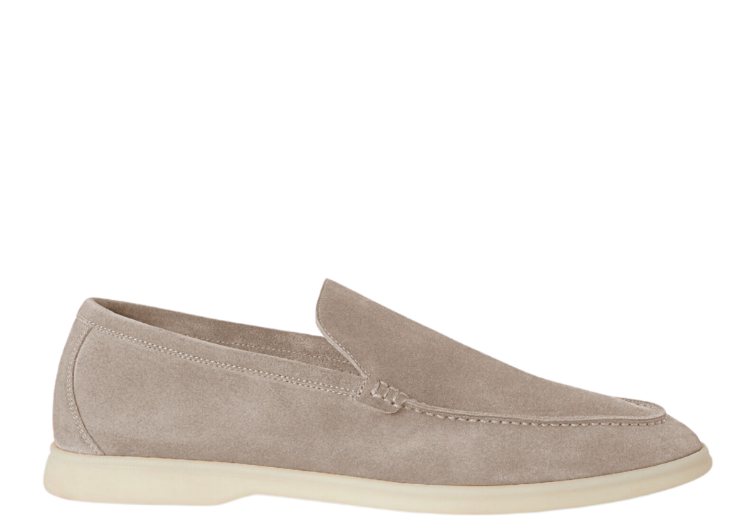 Loro Piana Summer Walk Loafer Suede Classic Beige 4
