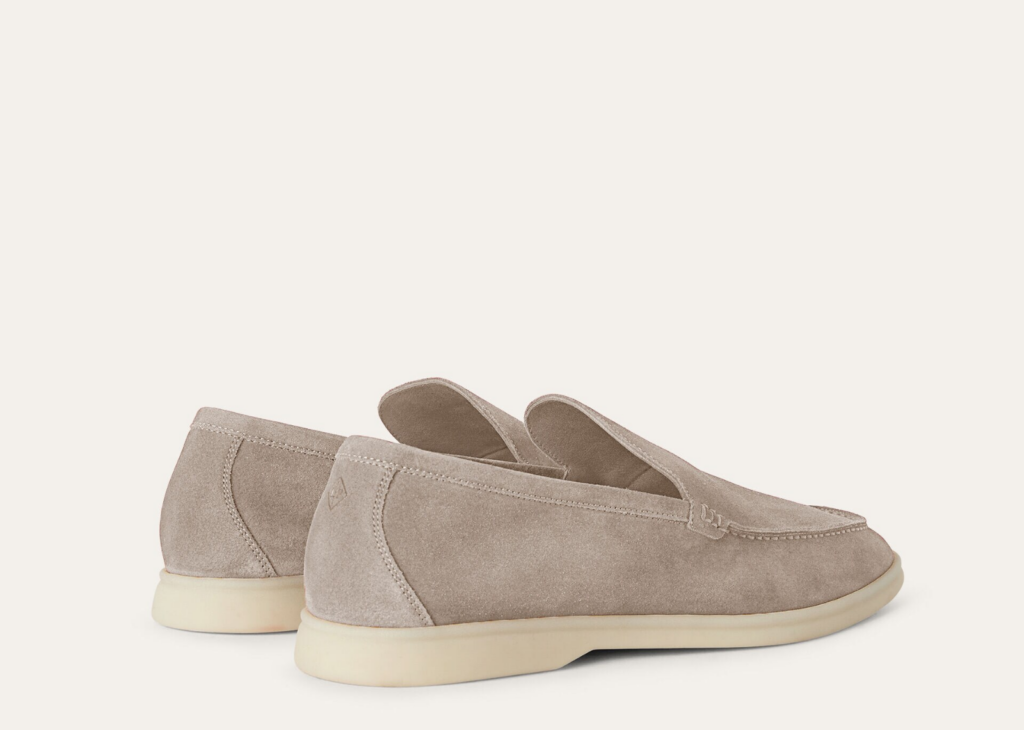 Loro Piana Summer Walk Loafer Suede Classic Beige 6
