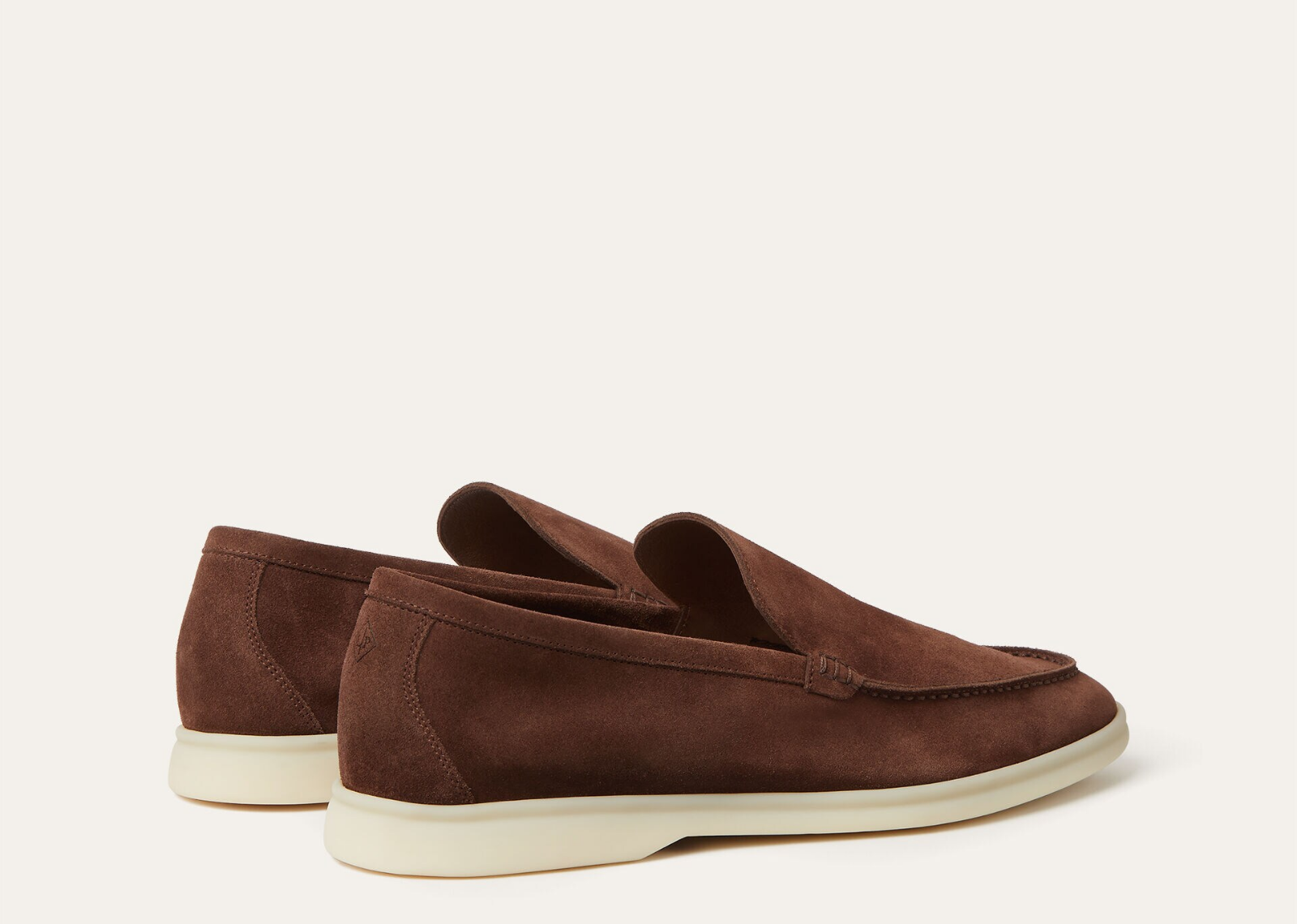 Loro Piana Summer Walk Loafer Suede Corteccia Brown 3