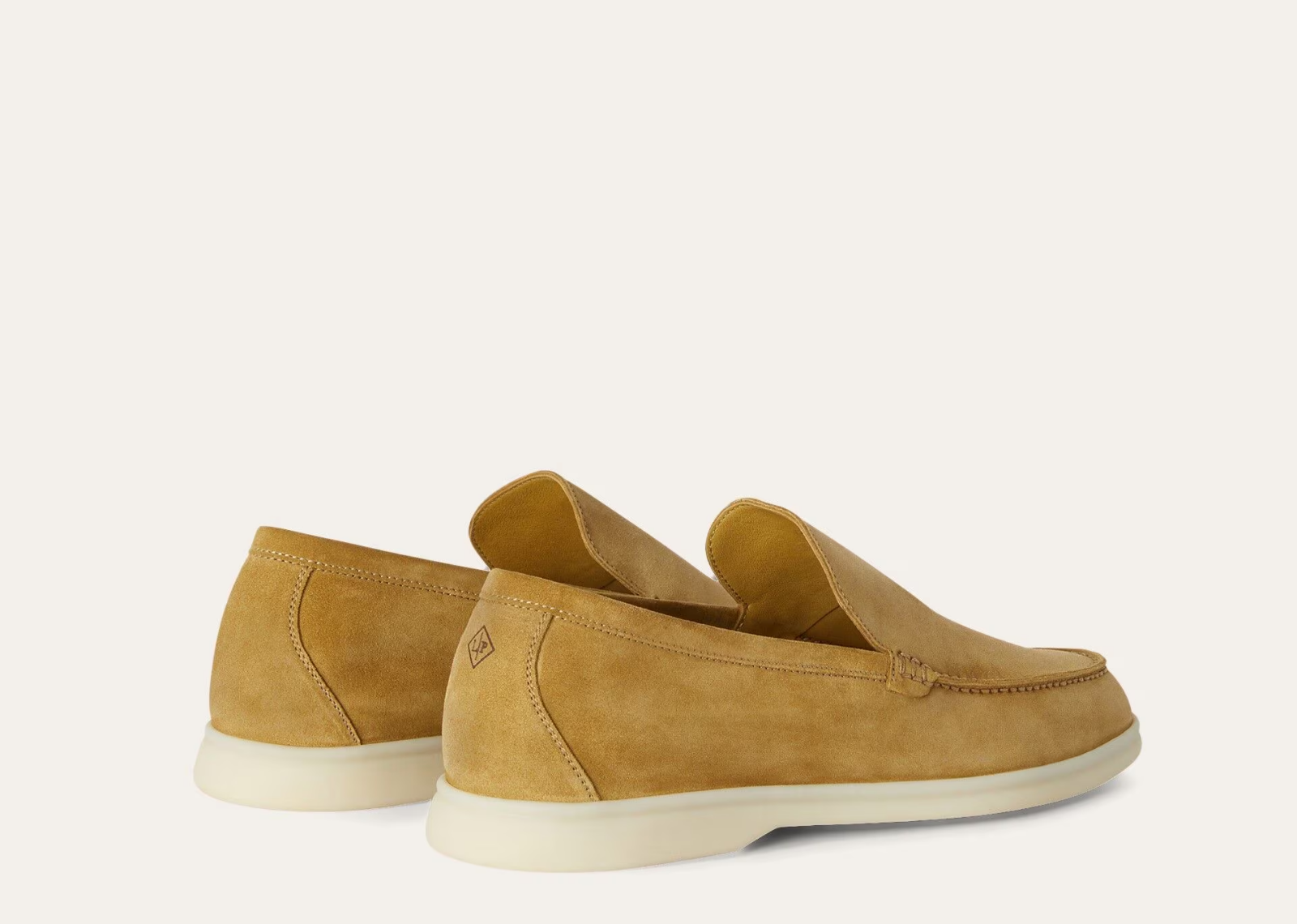 Loro Piana Summer Walk Loafer Suede Dijon Mustard Yellow 3