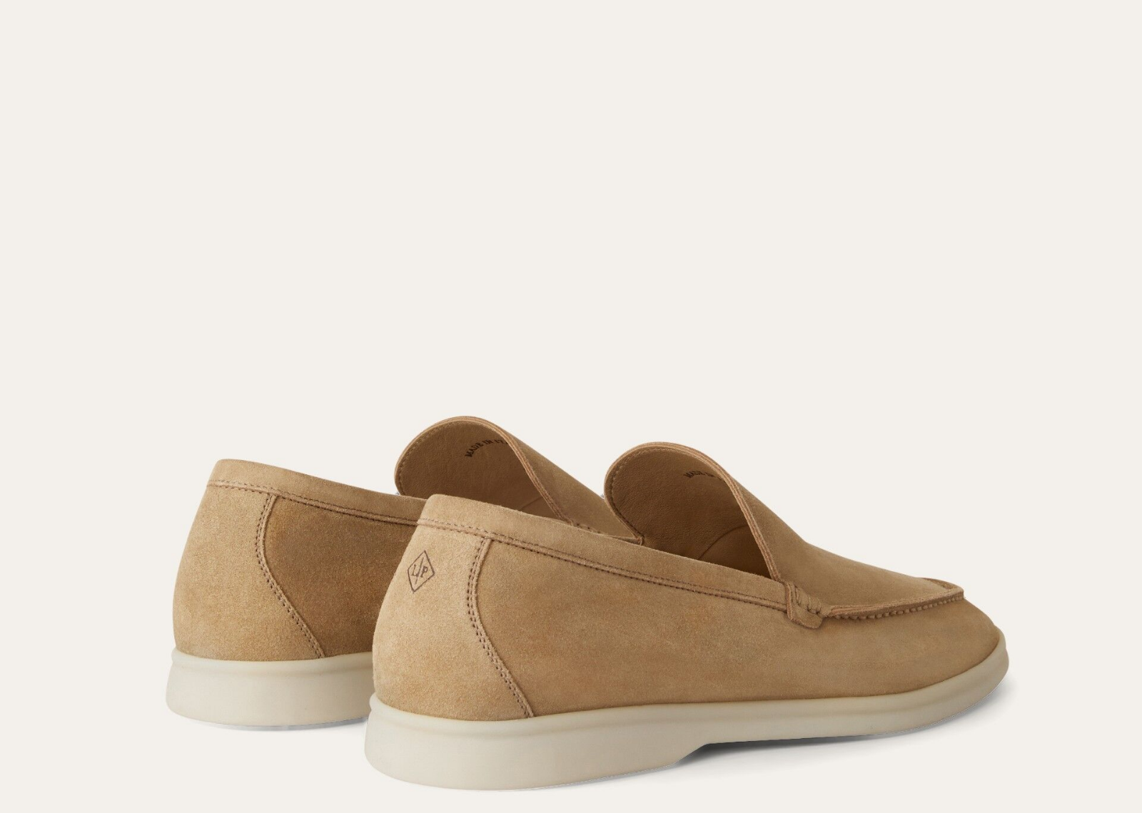 Loro Piana Summer Walk Loafer Suede Light Wood Smoke 3