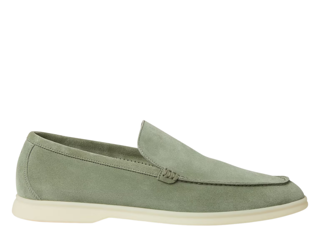 Loro Piana Summer Walk Loafer Suede Shamrock 4