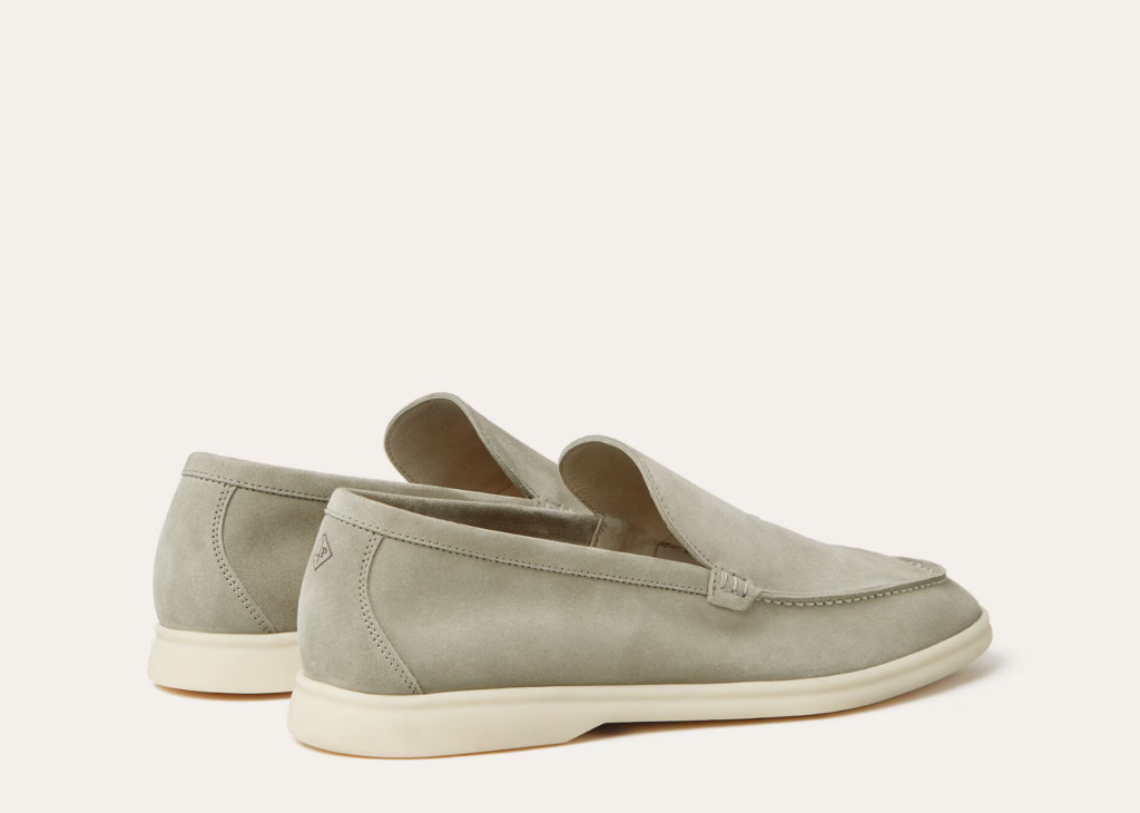 Loro Piana Summer Walk Loafer Suede Wild Desert Sage 6