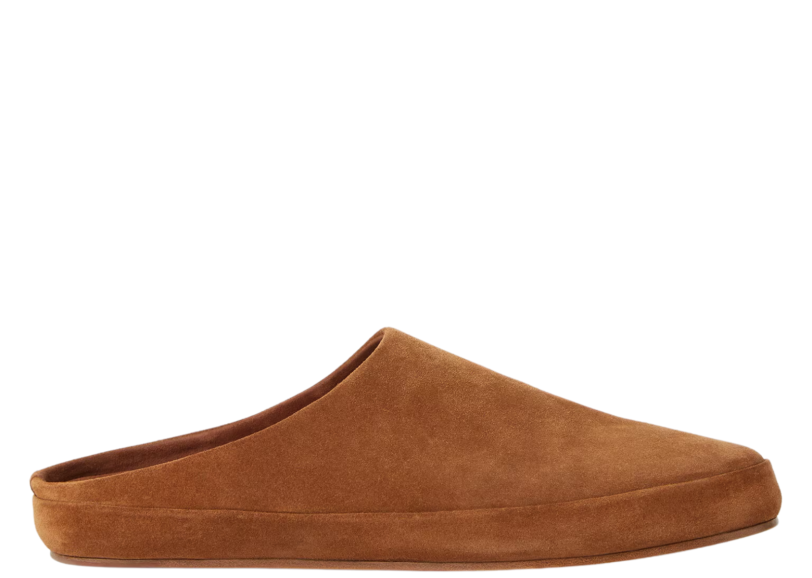 Loro Piana Tomori Walk Mule Suede Brandy
