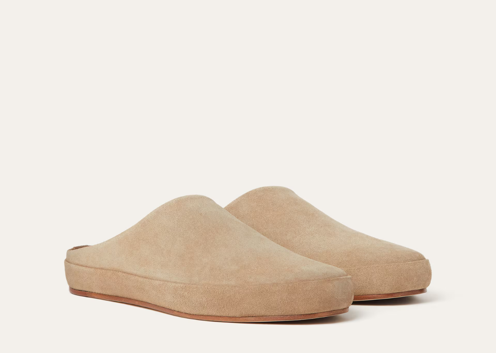 Loro Piana Tomori Walk Mule Suede Dark Birch 2