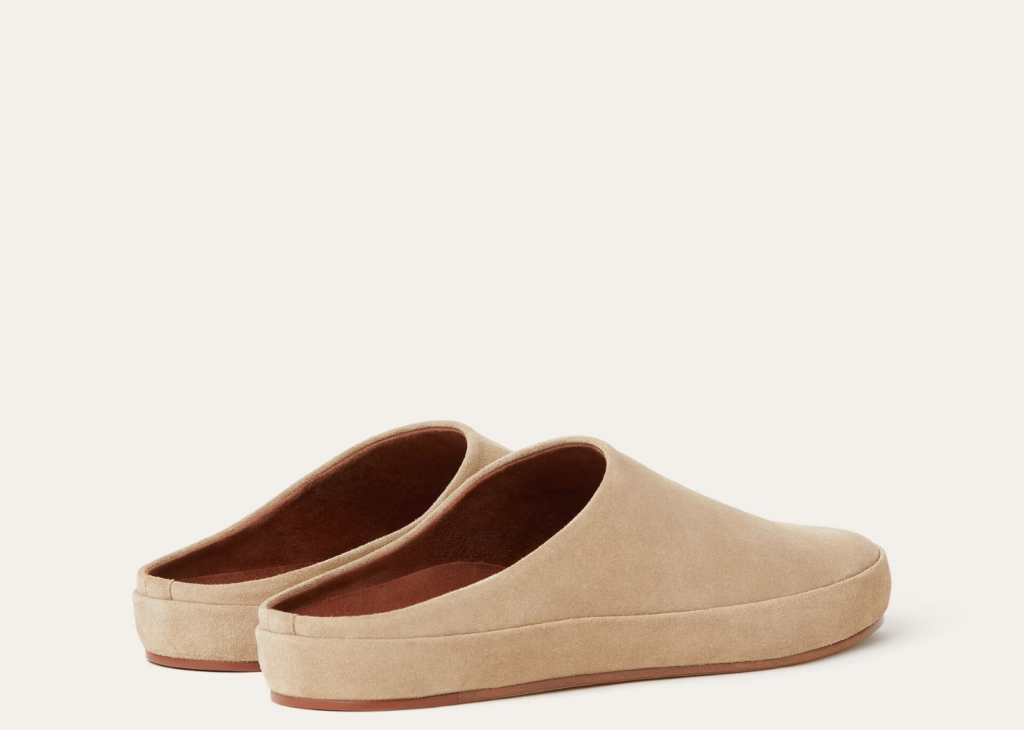 Loro Piana Tomori Walk Mule Suede Dark Birch 8