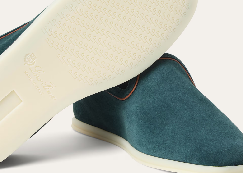 Loro Piana Venice Walk Loafer Suede Atlantic Deep 9