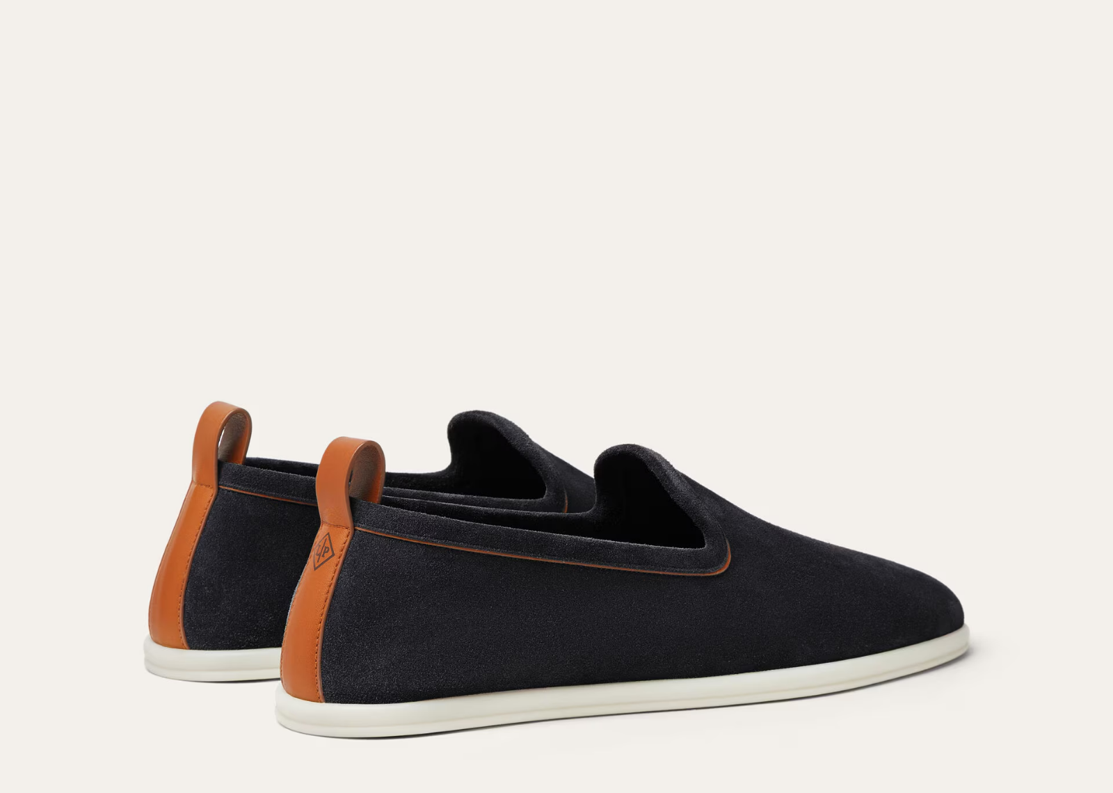Loro Piana Venice Walk Loafer Suede Blue Navy 3