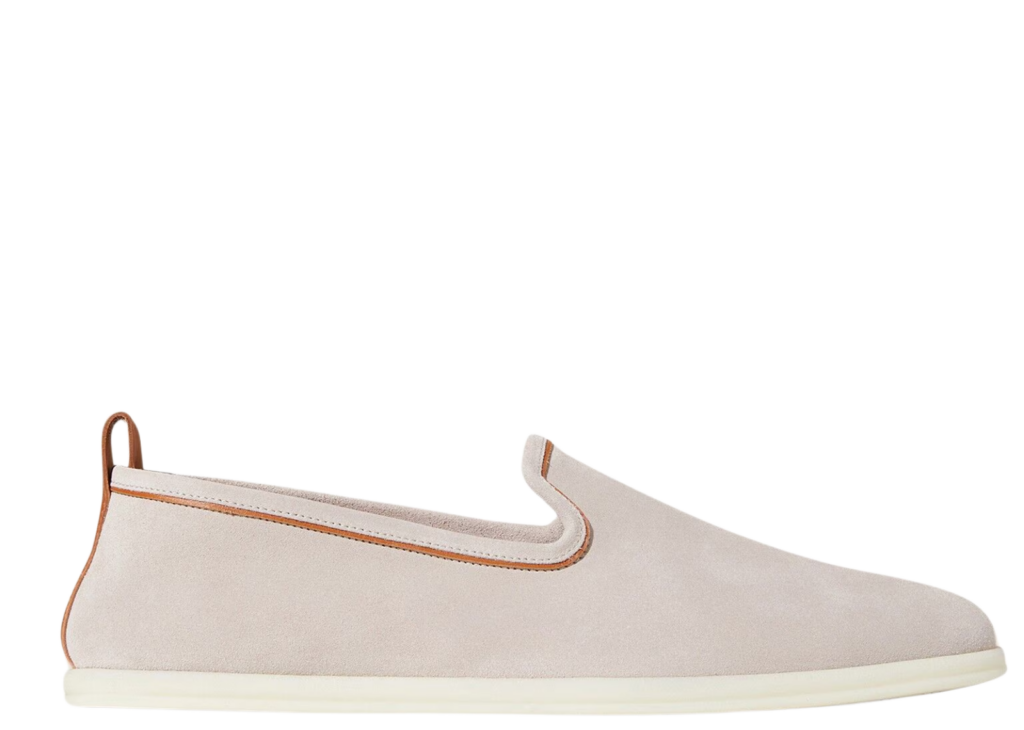 Loro Piana Venice Walk Loafer Suede Classic Beige 6