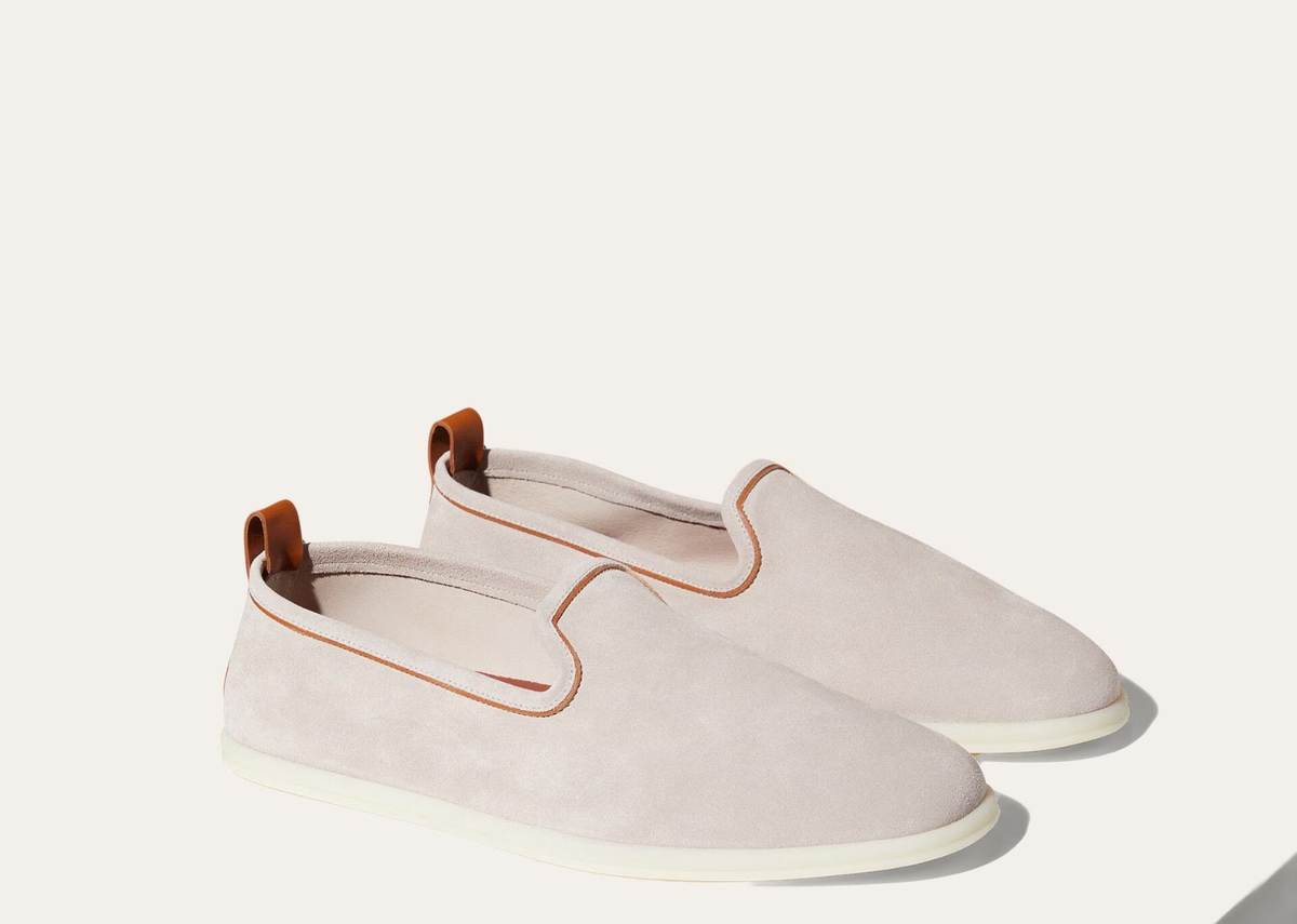 Loro Piana Venice Walk Loafer Suede Classic Beige 2