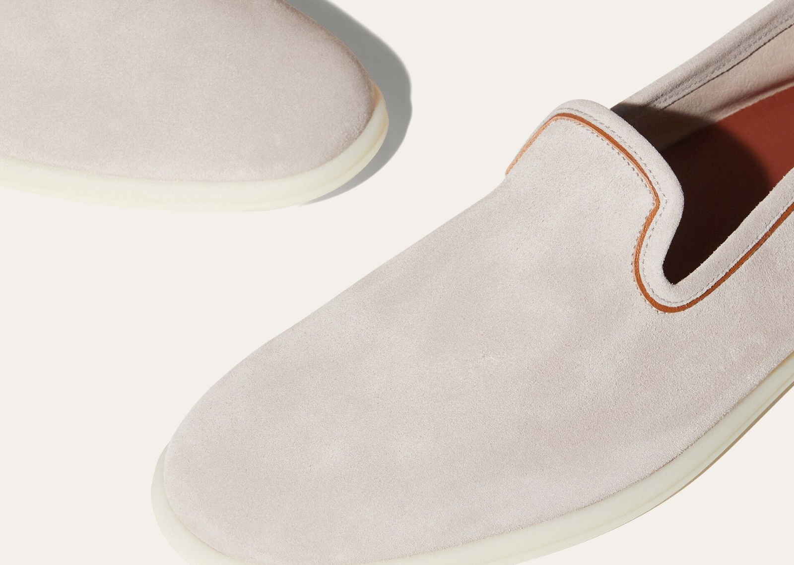 Loro Piana Venice Walk Loafer Suede Classic Beige 4