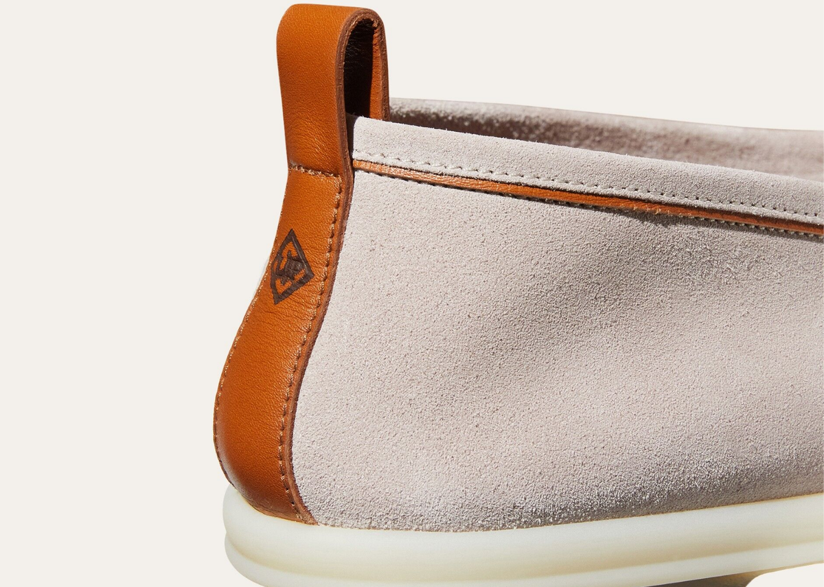 Loro Piana Venice Walk Loafer Suede Classic Beige 5
