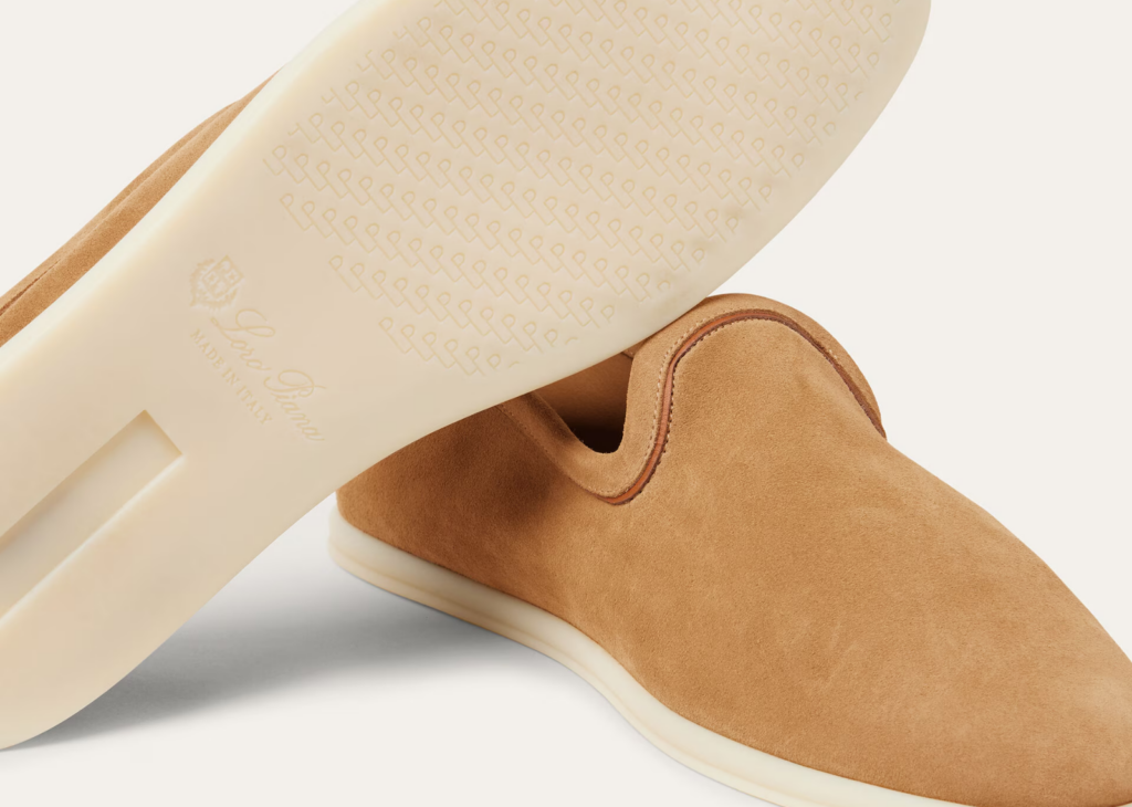 Loro Piana Venice Walk Loafer Suede Classic Camel 9