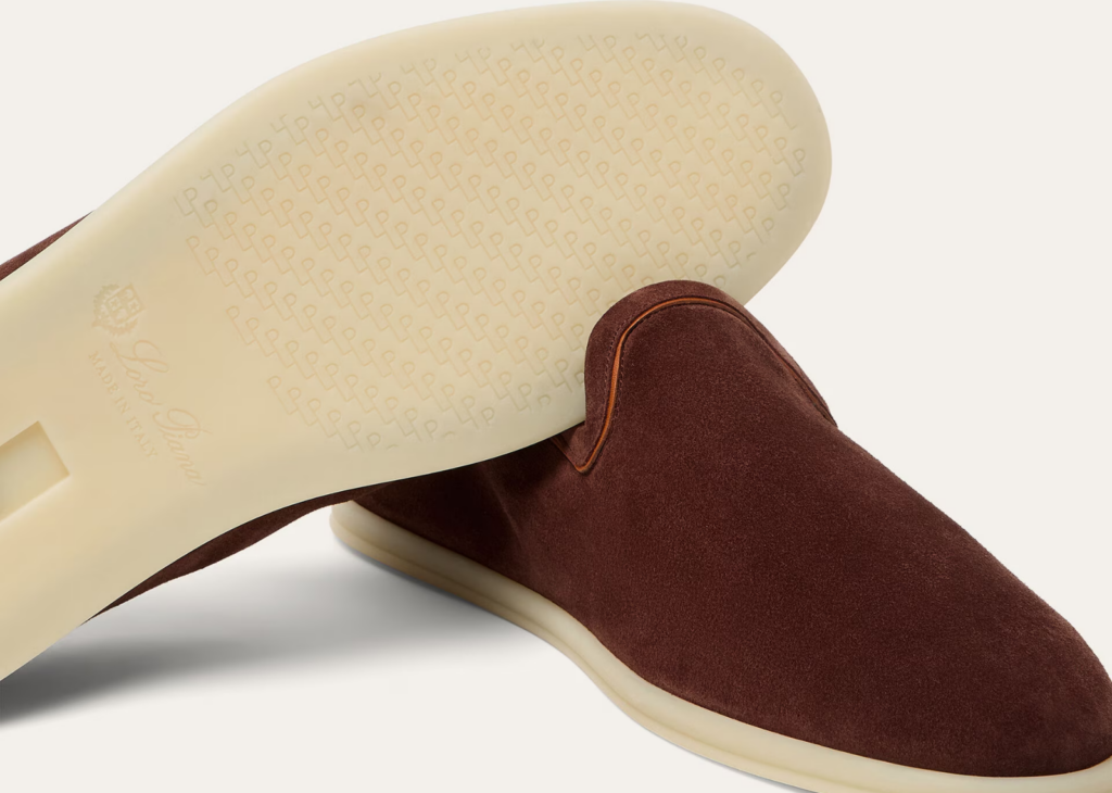 Loro Piana Venice Walk Loafer Suede Deep Mogano 9