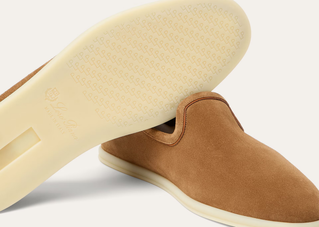 Loro Piana Venice Walk Loafer Suede Light Sand Dune 9